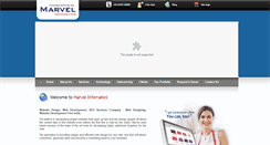 Desktop Screenshot of marvelinfomatics.com